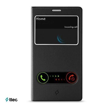 Ttec 2Klyk20S Flipcase Smart Slim Koruma Kılıfı Samsung Galaxy Note 4-Siyah