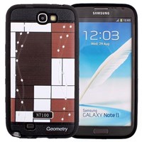 iFace Galaxy Note 2 Taşlı Kılıf Kahverengi MGSESXCMY49