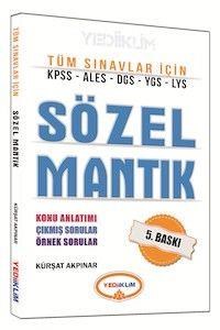 Tüm Sınavlar İçin Sözel Mantık Kitabı Yediiklim Yayınları 2016 (ISBN: 9786059866903)