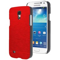 Microsonic Samsung Galaxy S4 Mini Kılıf Hybrid Metal Kırmızı