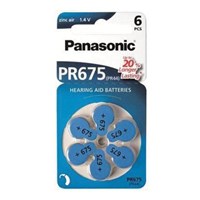 Panasonic 675 Kulaklık Pili 6lı