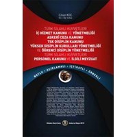 Türk Silahlı Kuvvetleri İç Hizmet Kanunu ve Yönetmeliği Cihan Koç 2015 (ISBN: 78998700200)