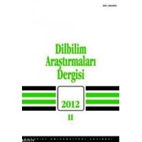 Dilbilim Araştırmaları 2012 / 2 (ISBN: 3000208100028)
