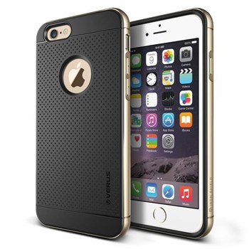 Verus iPhone 6 Plus/6S Plus Case Iron Shield Series Kılıf - Renk : Gold