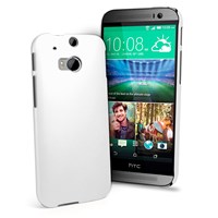 Microsonic Premium Slim kılıf HTC One M8 Beyaz