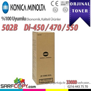 Minolta 502B Orjinal Toner