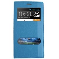 Magnum HTC Desire 310 Magnum Pencereli Kılıf Mavi MGSALNQRUZ9