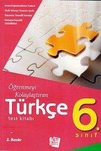 6.Sınıf Türkçe Test Kitabı Batı Akademi Yayınları (ISBN: 9786054542710)