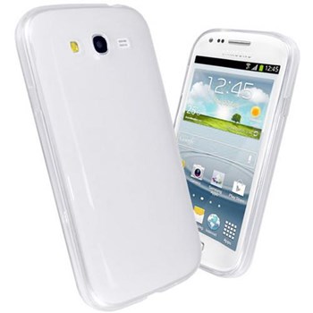 Microsonic Glossy Soft Kılıf Samsung Galaxy Grand Duos I9080 / I9082 Beyaz