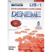 LYS-1 Deneme Matematik - Geometri Orta Seviye 5 Deneme (ISBN: 9786058445918)