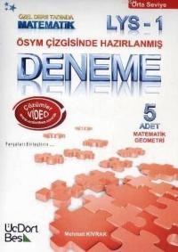LYS-1 Deneme Matematik - Geometri Orta Seviye 5 Deneme (ISBN: 9786058445918)