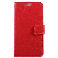 xPhone HTC One M8 Cüzdanlı Kırmızı Kılıf MGSABCKNV49