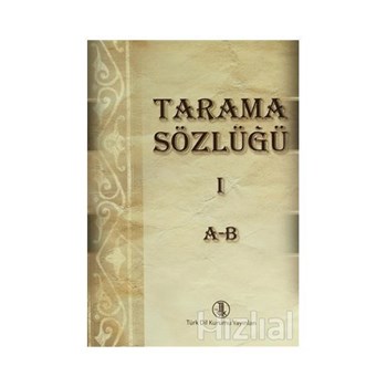 Tarama Sözlüğü - 8 Cilt Takım - Komisyon 9789751607560