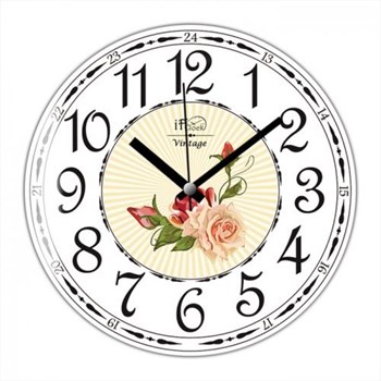 iF Clock Vintage Duvar Saati (V16)