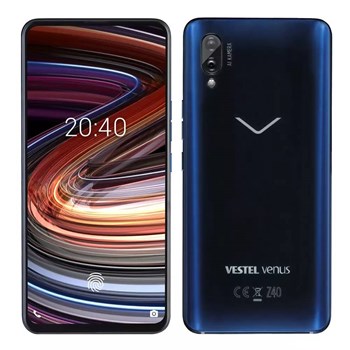 Vestel Venus Z40 128GB 4GB Ram 6.4 inç 16MP Akıllı Cep Telefonu Mavi