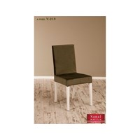 Sanal Mobilya Helen Demonte Sandalye Beyaz - A. Yeşil V-215 25341709