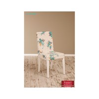 Sanal Mobilya Helen Demonte Sandalye Beyaz - Gül D-442 25341748