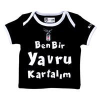 Beşiktaş Lisanslı T-Shirt Siyah Yavru Kartal - 21901953