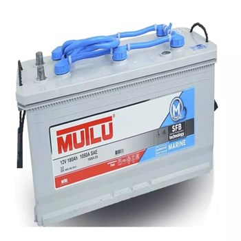 Mutlu 12 Volt 180 Amper Marin 2020 Üretim Akü