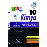 10.Sınıf Kimya Konu Anlatımlı Soru Bankası Yayın Denizi Yayınları (ISBN: 9786054867509)