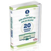 8. Sınıf TEOG Din Kültürü ve Ahlak Bilgisi 20 Deneme Sınavı Editör Yayınları (ISBN: 9786059217378)