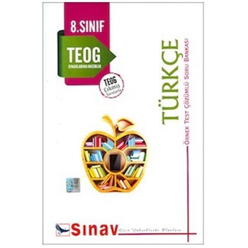 8. Sınıf TEOG Türkçe Örnek Test Çözümlü Soru Bankası Sınav Dergisi Yayınları (ISBN: 9786051234458)