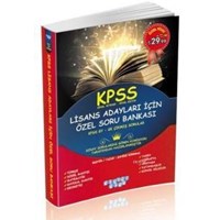 KPSS Lisans Adayları İçin Özel Soru Bankası (ISBN: 9786054719631)