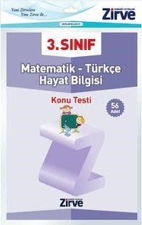 3. Sınıf Yaprak Test Tüm Dersler Zirve Yayınları (ISBN: 9789944877312)