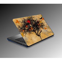Jasmin Ağac Yapraklar Laptop Sticker 25240052