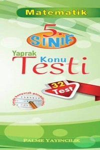 5. Sınıf Matematik Yaprak Konu Testi Palme Yayınları (ISBN: 9786053553441)