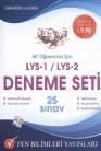 LYS 1 - LYS - 2 Deneme Seti 25 Sınav MF (ISBN: 9786054705542)