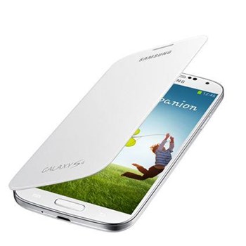 SAMSUNG EF-FI950B Galaxy S4 Kapaklı Kılıf Beyaz