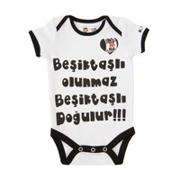 Beşiktaş Lisanslı Kısa Kollu Bady Beyaz - 21901912