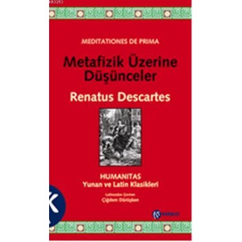 Metafizik Üzerine Düşünceler (ISBN: 9786055272401)