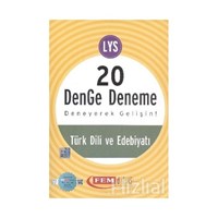 LYS 20 DenGe Deneme Türk Dili ve Edebiyatı (ISBN: 9786053734529)