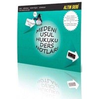 Medeni Usul Hukuku Ders Notları Akıllı Notlar Dizisi Altın Seri (ISBN: 9786054974153)