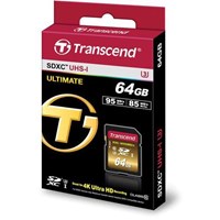 Transcend 64GB UHS-1 SDXC Hafıza Kartı
