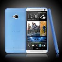 Soft TPU HTC One Ultra Slim Silikon Kılıf Mavi MGSBCEQUY48