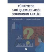 Türkiye' de Cari Işlemler Açığı Sorununun Analizi (ISBN: 9789756009956)