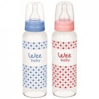 Wee Baby Isıya Dayanıklı Cam Biberon 240 ml 30152753