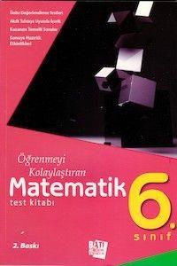 6.Sınıf Matematik Test Kitabı Batı Akademi Yayınları (ISBN: 9786054542697)