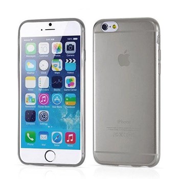 Soft TPU iPhone 6 Ultra Slim Silikon Kılıf Siyah MGSFKQUWY35