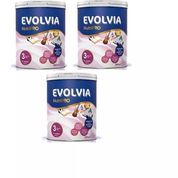 Evolvia Nutripro 3 12+ Ay 3x800 gr Çoklu Paket Bebek Devam Sütü