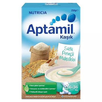 Milupa Aptamil 6-36 Ay 250 gr Sütlü Pirinçli Kaşık Maması