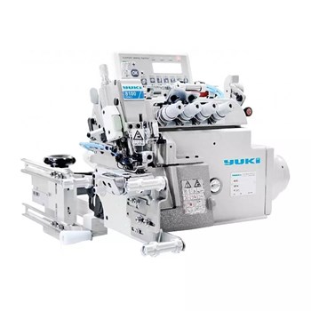 Yuki Jack YK-8100-04D-M2-24-7-PAAC Burunlu İplik Kesicili 4 İplik Overlok Makinesi