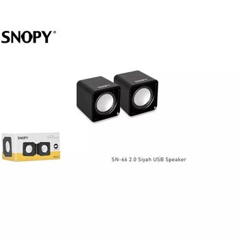 Snopy SN-66 6W 1+1 Speaker Siyah