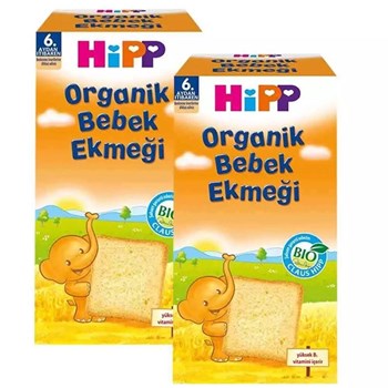 Hipp Organik 2x100 gr Bebek Ekmeği