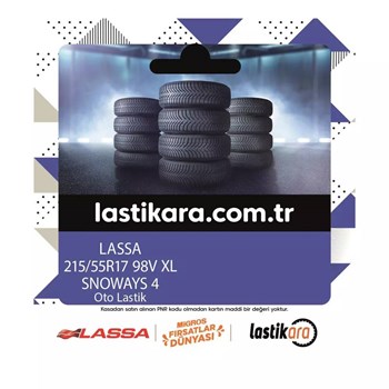 Lassa 215/55 R17 98V XL Snoways 4 Kış Lastiği