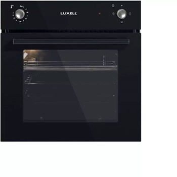 Luxell A6-S2 İnox Siyah Fırın