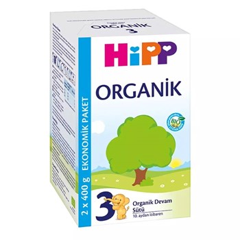 Hipp 3 Organik 600 gr Devam Sütü